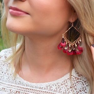 Kendra Scott Raven Earring in Rose Gold